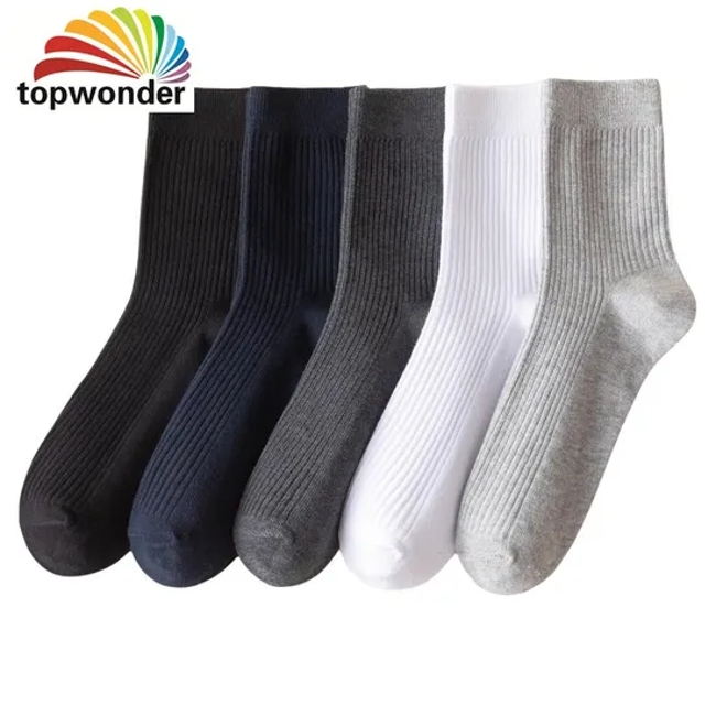 Customize All Sorts of Stripe Sock Business Sock Men′s Sock in Many Colors, Sizes and Material