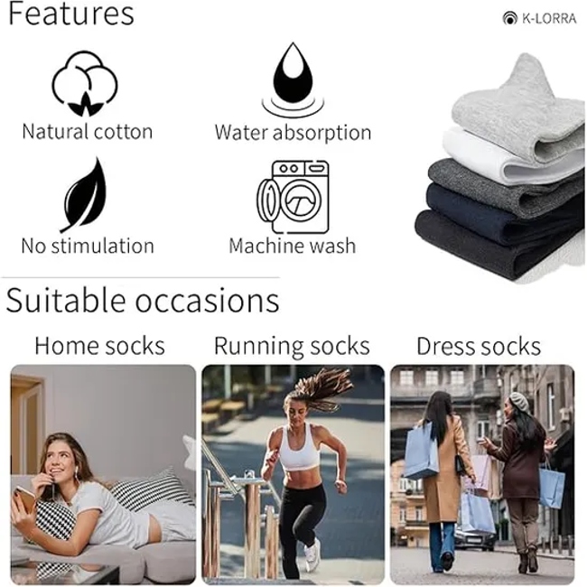 Compressed Disposable Socks Women Men Portable Middle Cut Socks for Travel, Hiking, Outdoor Sports, Business Trip 100% Cotton