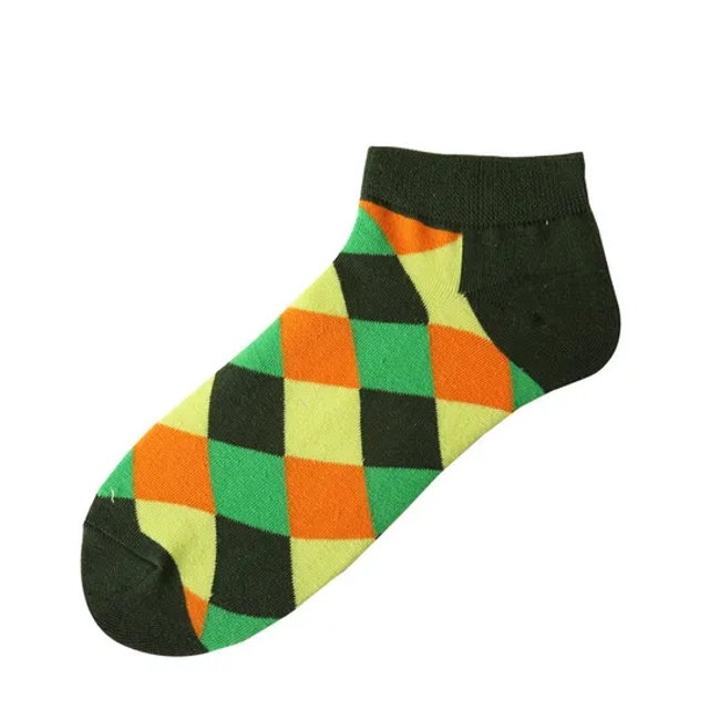Summer Anti Bacterial Womens Colorful Short Basic Casual Breathable Cool Cotton Trainer Liner Socks2