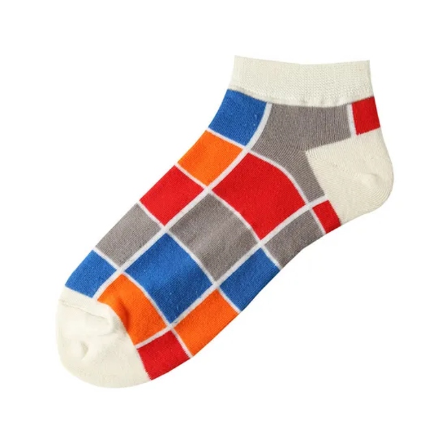 Summer Anti Bacterial Womens Colorful Short Basic Casual Breathable Cool Cotton Trainer Liner Socks2