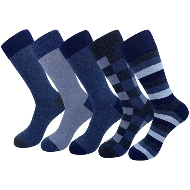 Xianghui Business Autumn Thick Dress Unisex Cotton Wholesale Men Happy Socks
