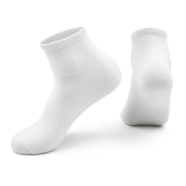 Men′s Anti-Oduor Absorbent Women′s Breathable Short Socks Winter Antibacterial MID-Calf Socks Non-Slip Invisible Boat Socks