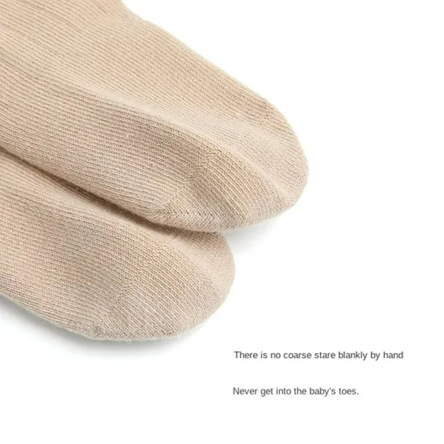 2025 Cute Style Kids Wholesale Autumn Newborn Baby Socks Boneless Tube Socks Knee Length Casual Hot Sale Knitted Warm Socks