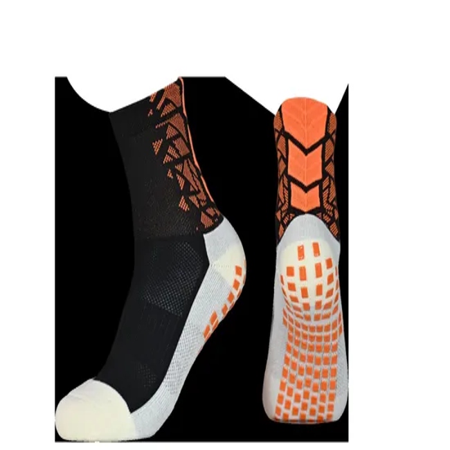 Customized Men′s Short Tube with Breathable, Sweat Wicking, Anti Slip, Shock-Absorbing Adhesive Points, Sports, Fitness, Running Towel Soles, Socks