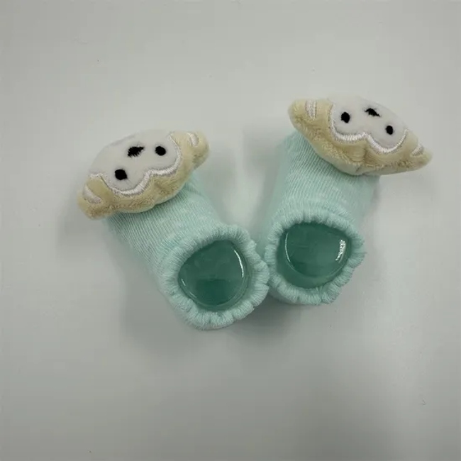 0-18 Months Baby Monkey Inddor Non-Slip Crawling Socks