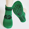 Non Slip Polyester Child Socks Indoor Playground Gymastic Bounce Grippy Trampoline Socks