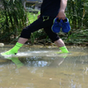 Nylon + Cotton + Waterproof Membrane Long Waterproof Socks for Outdoor Play