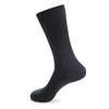 Customized Plain Knit Basic Cotton Black Men Crew Business Bamboo Socks
