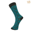 Men Soft Mercerized Cotton Business Dress Sock