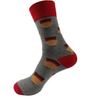 Wholesale Good Quality Custom Logo Men and Women Colorful 100%Cotton Dress Tube Happy Crew Fruit Sock