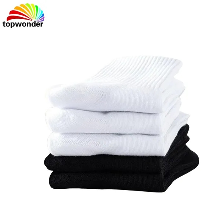 Professional Custom Embroidery Cotton High Quality Business Work Men Dress Cotton Socks