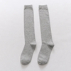 Premium Black Long Cotton Calf Socks for Breathability