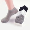Men′s Solid Cotton Bamboo Viscose Casual Socks Uniform Office Business Leisure Socks for Man