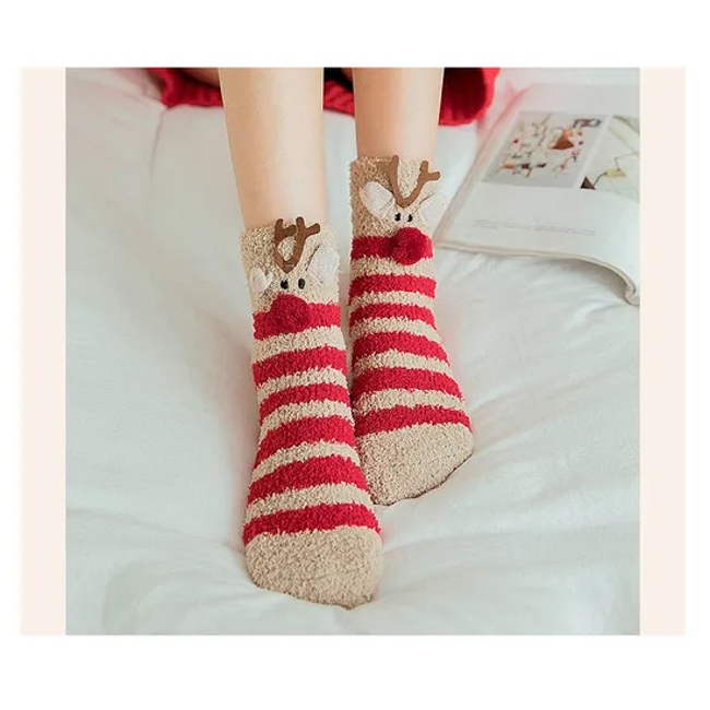 Wholesale/Customized Full Printing Merry Christmas Socks Snow Man Socks MID-Tube Autumn-Winter Socks