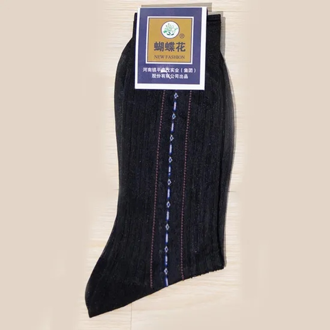 Wholesale Socks Polyester Men Thin Summer Socks Business Mens Dress Socks