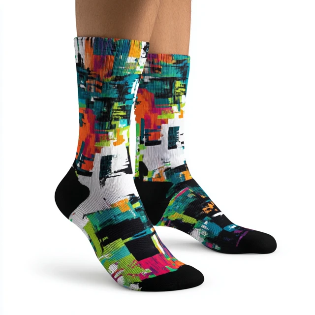 Custom e-tailer Sports Socks for High-Performance Running Socks for Sports Teams
