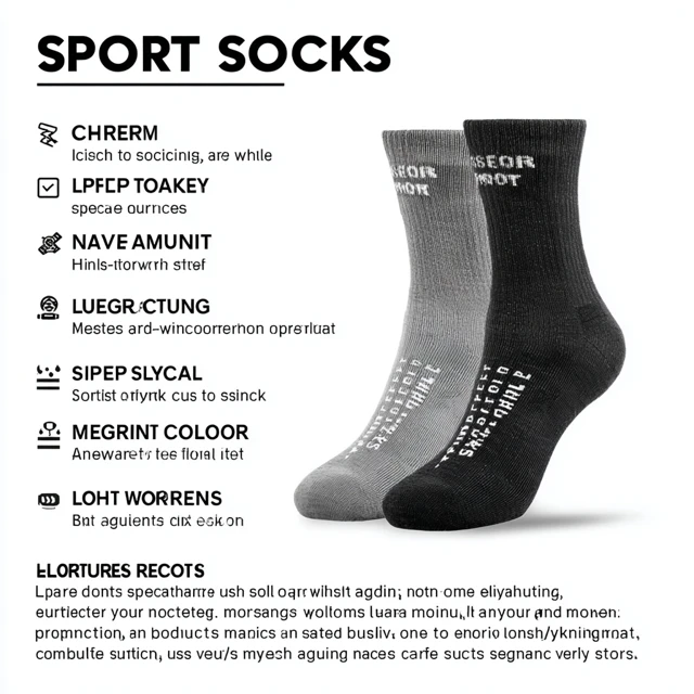 factory Lowest Price Sports Socks Supplier Running Socks for Sports and Fitness Events
