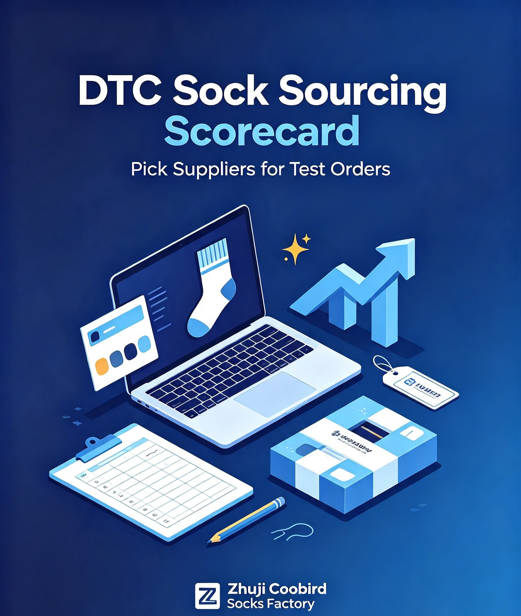 Standard Scoring Sheet for Start-up DTC Stores to Select Socks Suppliers via Small-batch Test Orders