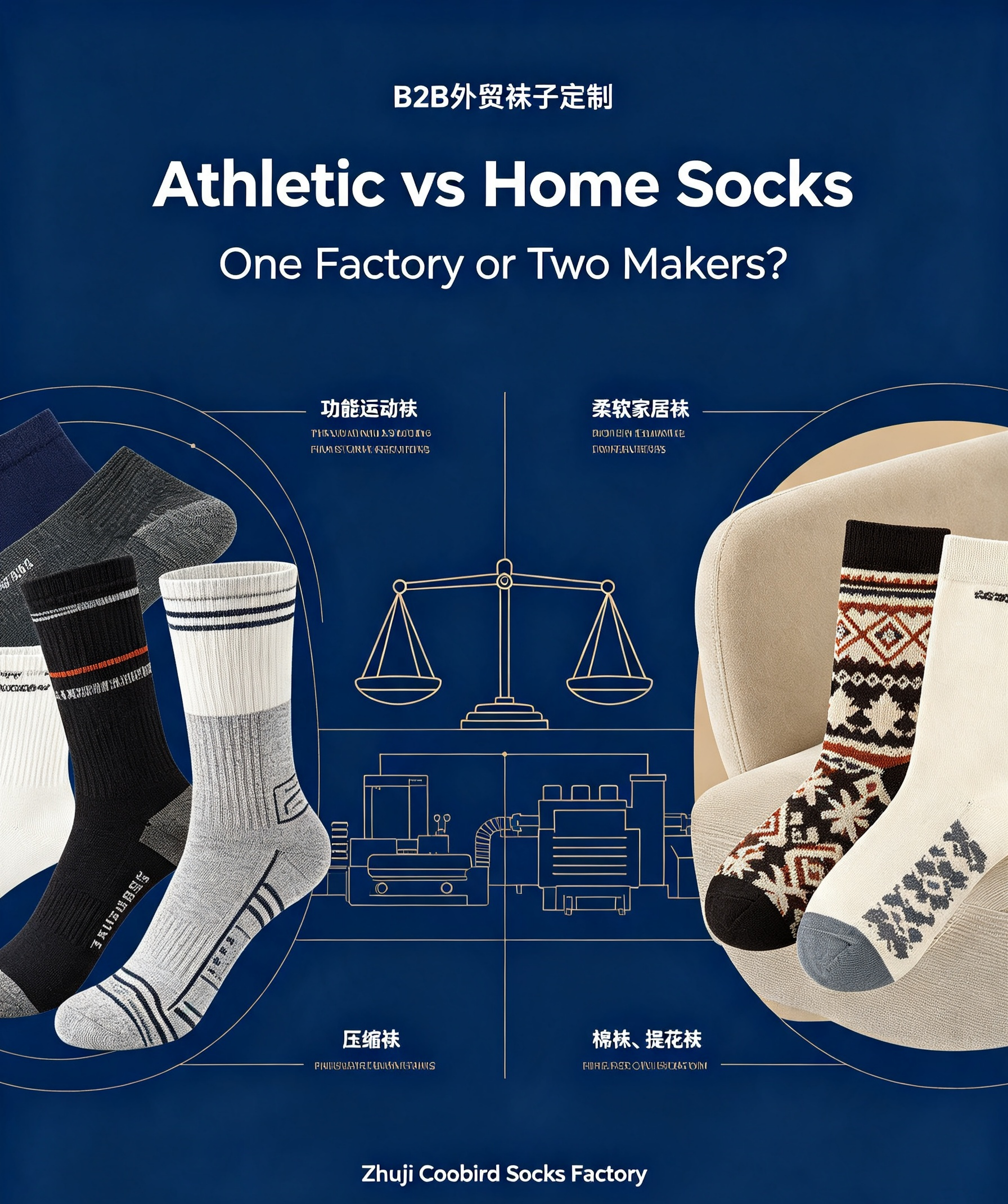 Source Athletic Socks & Home Socks: All-in-one Comprehensive Factory or Single Specialized Manufacturer?