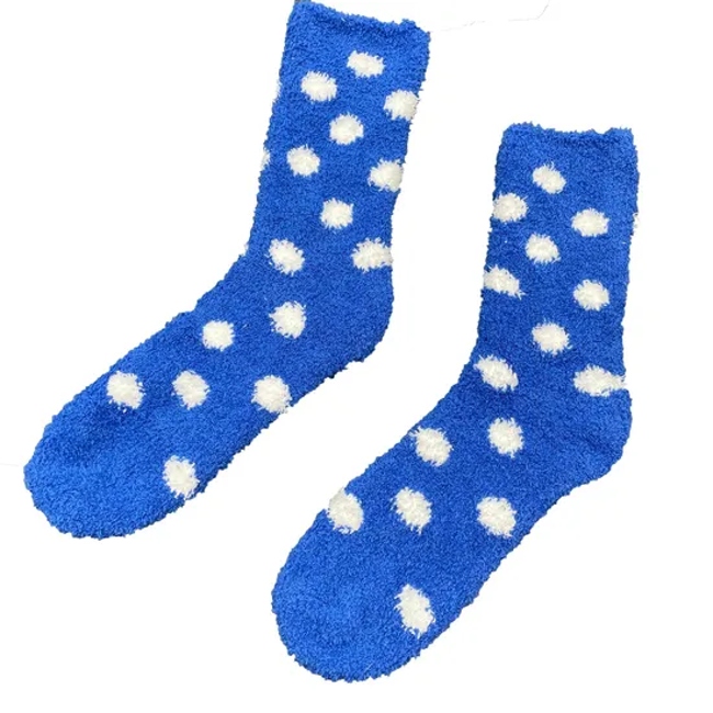 Custom Color Knitting Warm Soft Fuzzy Sock