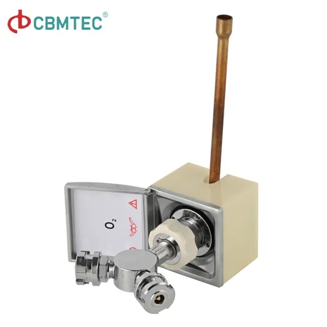 Franch Standard Medical Gas Outlet for Hospital Bedhead Unit