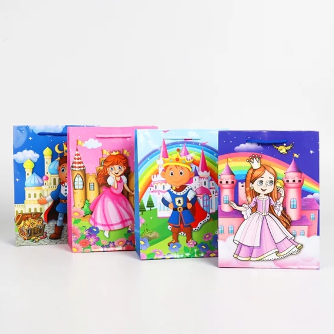 Wedding Ramadan Jewelry Children Toys Birthday Dress Underwear Socks Printed Small Business Packaging Tote Art Shipping Kraft Shopping Gift Wrapping Paper Bag