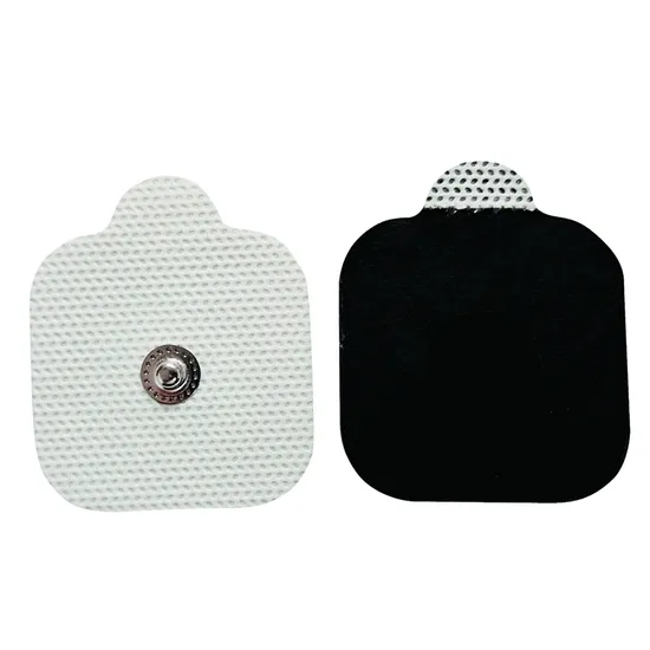 Tens Electrode Pad with Snap Connector for Tens, EMS, If and Other Electro-Stim Applications