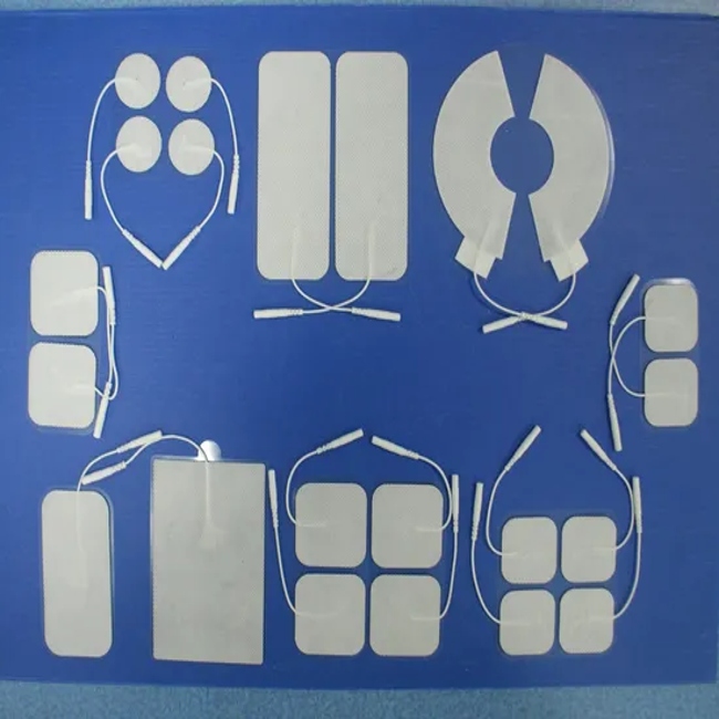 New Medical Square Shape Physiotherapy Equipment Massage Tens Electrode Pad