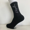 Unisex Man Compression Wave Point Basketball Crew Sock Sports Sock