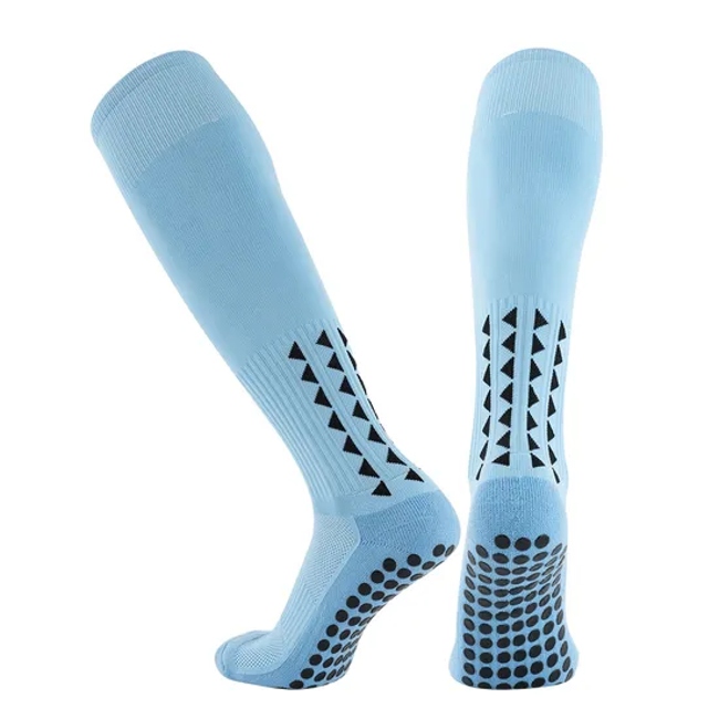 Factory Directly Soccer Cheap Cost Compression Running Cycling Stripe Long Football Socks