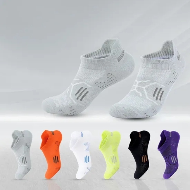 Custom Sports Sock Marathon Ankle Socks Athletic Breathable Fitness Running Compression Tab Low Cut Sock