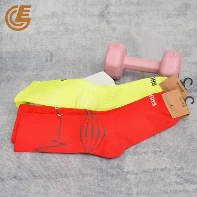High Elastic Soft Sweat-Absorbent Sports Compression Thicken Soles Socks