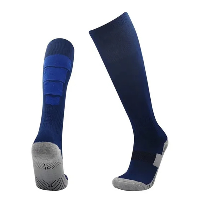 Sportswear Anti Slip Sport Socks Knee High Adult Grip Football Socks Compression
