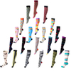 Xianghui Wholesale Can Custom Logo Sport Stretch Nurse Knee High Compression Socks