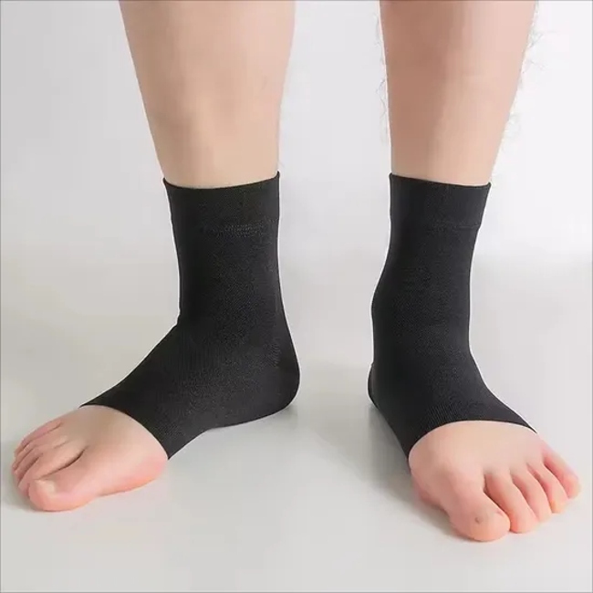 Neuropathy Socks Ankle Brace Compression Sleeve Open Toe Compression Socks Women & Men for Swelling Plantar Fasciitis