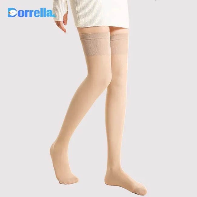 Varicose Vein Stockings Thigh High Compression Stockings for Varicose Veins 20-30 Mmhg Varicose Socks