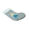 Customized Promotion Embroidery Cheap Christmas Socks Christmas Santa Hanging Decoration Socks