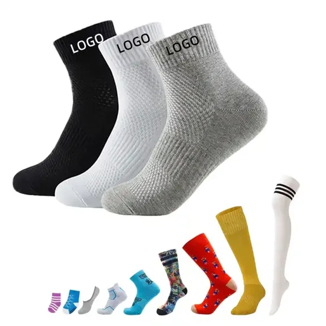 Uron Designer Custom High Quality Sport Socks Anti Slip Basketball Athletic Sock Custom Sports Breathable Lightweight Socks
