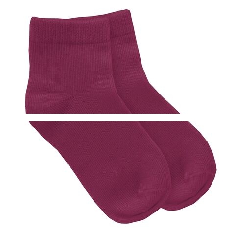 High quality custom logo comfortable breathable bamboo kids socks pure color baby girl FSC and OEKO TEX Yarn