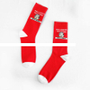 Cheap Price Durable High quality Personality Cozy Warm Hip Hop Street Style Custom Letter Socks logo Ribbed Crew socks
