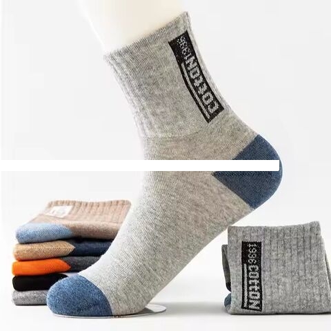 Stores Hot Socks Customized Designs Low MOQ Breathable and comfortable Thickened and abrasion resistant Daily casual socks
