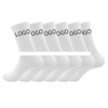 Solid color socks, casual cotton socks, combed cotton sailor sports socks, men s and women s medium length crew socks, customized