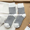 Autumn and winter thick socks, children s mid tube socks, striped long socks