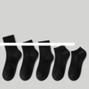 Factory Outlet Ladies cotton polyester spandex knitted PK demi crew socks