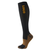 Socks for Autumn and Winter in Stock 20-30mmhg Knee High Sports Compression Socks Wholesale with Customized Pattern Socks