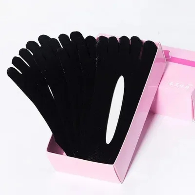 Ultra Low-Cut Liner with Gel Tab Breathable Orthopedic Compression Socks Women′s Toe Socks