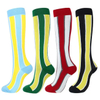 Small MOQ Wholesale Custom Fashion Men Women Running Sport Socks Nylon Polyester Basketball Dry Fit Knee High Compression Socks