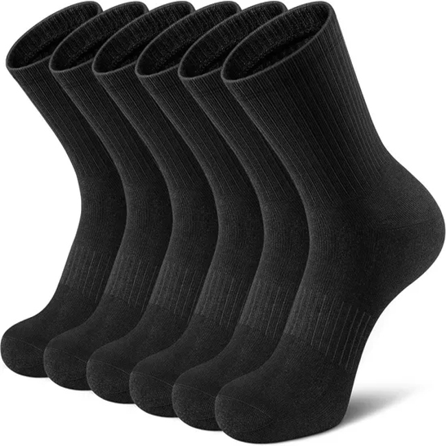 Socks Men White Soccer Socks Knee High Scrunchie Athletic Compression Socks