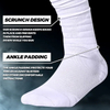 Custom Logo Grip Trampoline Pilates Non Slip Yoga Compression Crew Ruffle Fashion Women Socks