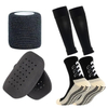 Personality Custom Soccer Shin Guard and Football Compression Sock Sleeve Soccer Grip Socks Set